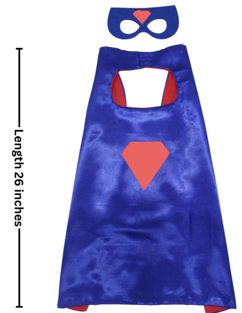Supreme Superhero Cape and Masks Set for Kids - Superhero Dress Up Costumes for Boys and Girls | Perfect for Dress Up, Cosplay, Halloween & Parties | 3-10 Years
