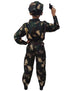 6pcs Army Leaf Print | Independence Day | Army Costume | Community Helper Commando Soldier for Patriotic Events for Role Play