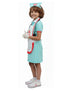 BookMyCostume Community Helper Nurse Sister Fancy Dress Costume For Girls | Complete Set with Frock, Apron, Cap, Stethoscope & Syringe – Perfect for Role Play & Kids Fancy Dress