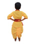BookMyCostume Shri Krishna Dress for Baby Boy | Print Krishna Costume for Kids with Patka | Janmashtami Photoshoot Outfit | Kanha Dress for Baby Boy | Fancy Dress Costumes for Kids