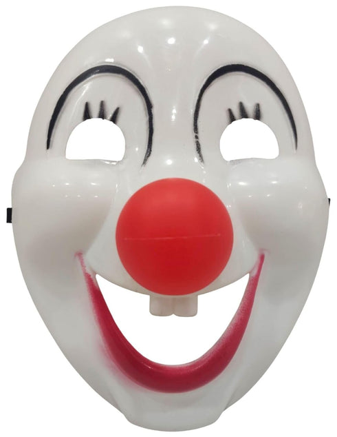 Funny Clown Joker Face Mask Fancy Dress Costume Accessory