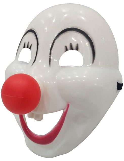 Funny Clown Joker Face Mask Fancy Dress Costume Accessory