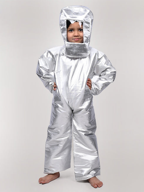 BookMyCostume Space Astronaut with Helmet Kids Fancy Dress Costume