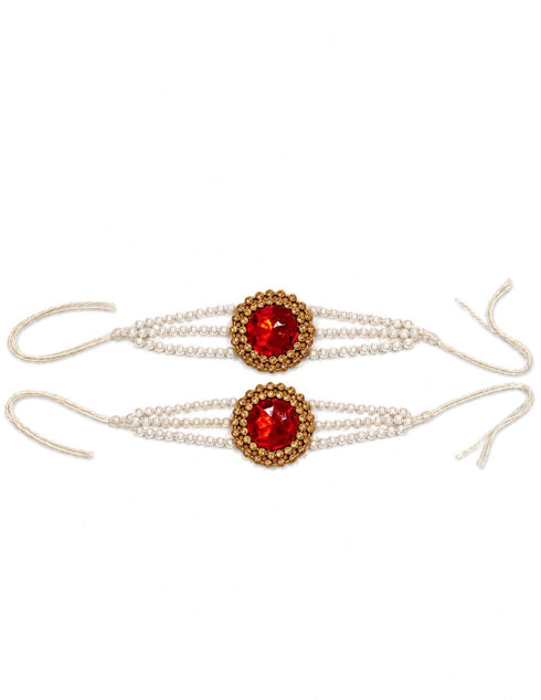 Heavy Pearl Krishna Jewellery Set for Kids/Janmashtami Accessory for Kids/Infant Bal Gopal/Kanha Bal Krishna Mukut Jewelry Set 0-8 Years