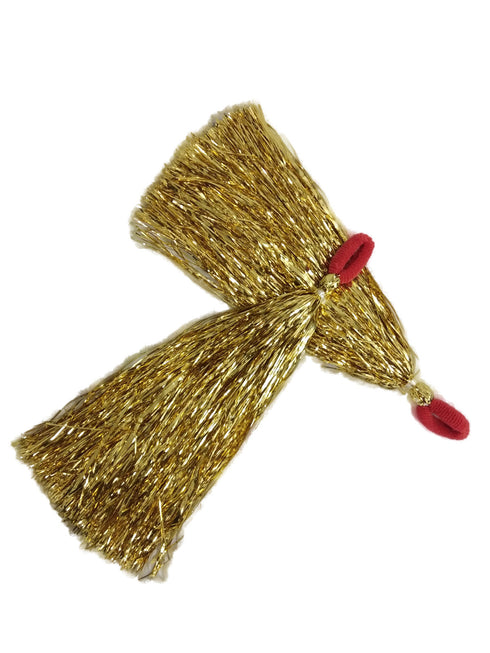 Golden Pom Poms Cheerleader Dance Kids & Adults Costume Accessory