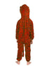 BookMyCostume Orange Tiger Animal Kids Fancy Dress Costume | Indian