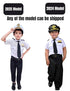 BookMyCostume Airline Pilot Professional Helper Kids Fancy Dress Costume | Imported