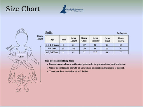 BookMyCostume Purple Fairy The First Fairytale Princess Fairy tale Kids Fancy Dress Costume