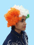 BookMyCostume Tricolor Curly Hair Wig - Unisex Adult & Kids Fancy Dress Patriotic Accessory