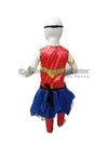 Wonder Woman American Comic Superhero Kids Fancy Dress Costume for Girls - Imported
