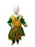 Kathak Indian Classical Dance Costume for Girls and Females-Green | Without Jewellery