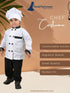 Chef Baker Professional Cook Kids Fancy Dress Costume