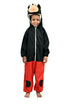 BookMyCostume The Brave Friendly Mouse Cartoon Character Kids Fancy Dress Costume | Red & Black