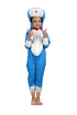 BookMyCostume Blue Cartoon Kids Fancy Dress Jumpsuit Costume for kids