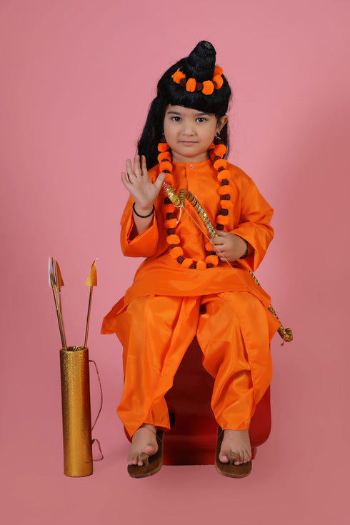 BookMyCostume Vanwasi Laxman Kids Ramlila Character Fancy Dress Costume