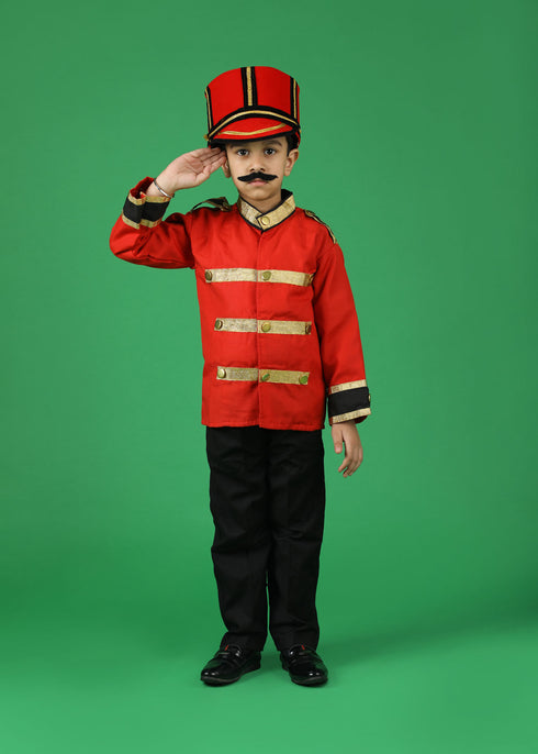 BookMyCostume Mangal Pandey 1857 Mutiny Sepoy Freedom Fighter Patriotic Kids Fancy Dress Costume