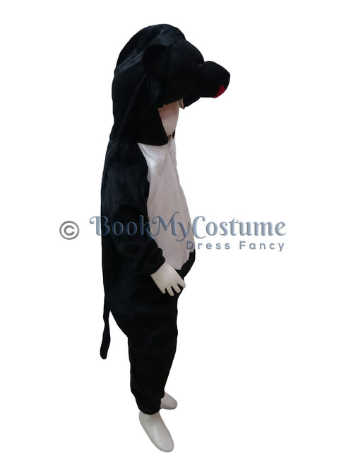 BookMyCostume Black Bear Animal Kids Fancy Dress Costume