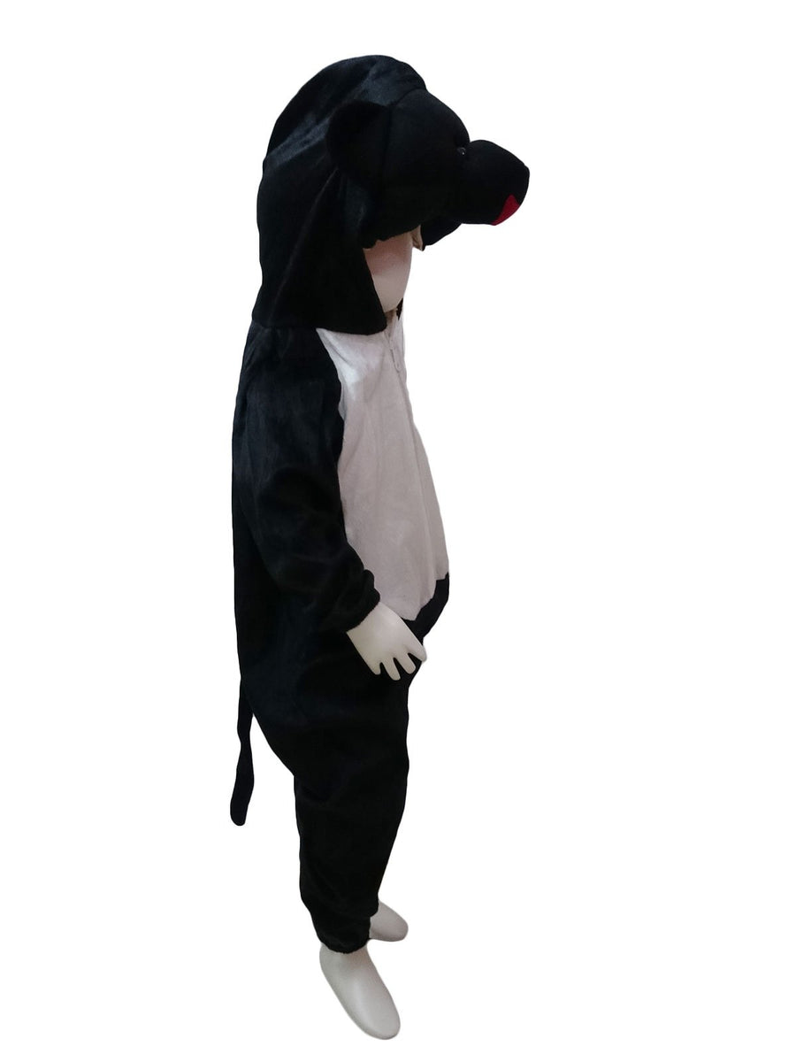 Black Baloo Bear Jungle Book Animal Character Fancy Dress Costume for Kids