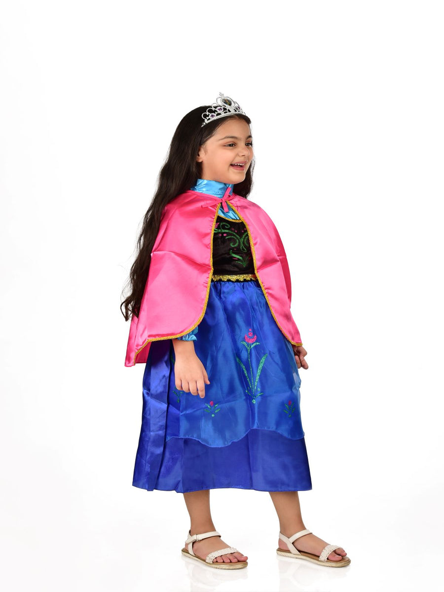 Princess Anna of Arrendale Disney Fairy tale Kids Fancy Dress Costume