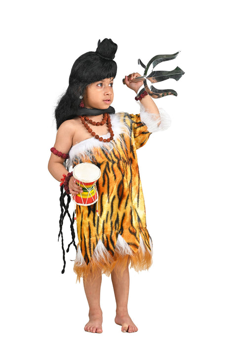 BookMyCostume Lord Shiva Shankar Bhagwan Hindu God Kids & Adults Fancy Dress Costume - Premium
