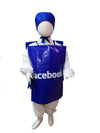 Facebook Social Media Technology Kids Fancy Dress Costume
