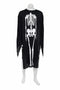BookMyCostume Scary Ghost Bhoot Skeleton Halloween Costume Theme Party For Men | Males | Boys | Adults