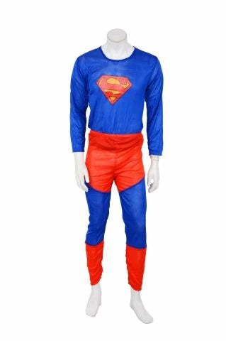 BookMyCostume Supreme Man Superhero Halloween Theme Party Costume for Men | Boys | Adults - Regular