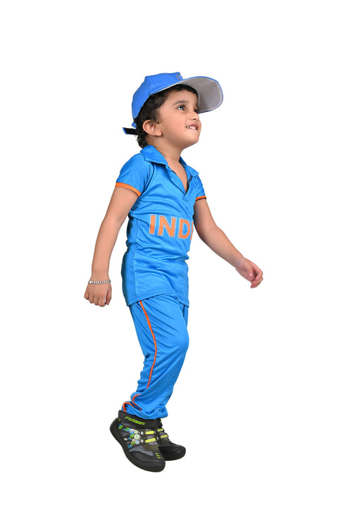 BookMyCostume Indian Cricket Team Cricketer Boys Sports Fancy Dress Costume