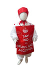 Say No to Drugs & Alcohol Kids Fancy Dress
