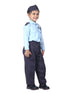 BookMyCostume Indian Air Force Defense Pilot Uniform Kids Fancy Dress Costume - Blue