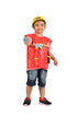 Fireman Fire Fighter Community Helper Kids Fancy Dress Costume