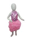 Pink Balloon Frock for Girls Group Dance
