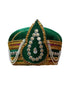 Green Mughal Emperor Ruler Pagdi Indian Turban for Boys and Men