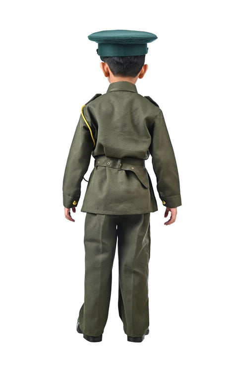 BookMyCostume Indian Army General Profession Community Helper Kids Fancy Dress Costume