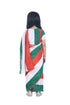BookMyCostume Tricolour Saree Indian Patriotic Independence Day for Girls Fancy Dress Costume