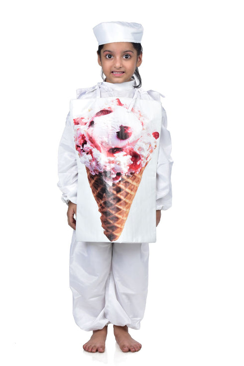 BookMyCostume Ice Cream Cold Sweet Food Kids Fancy Dress Costume