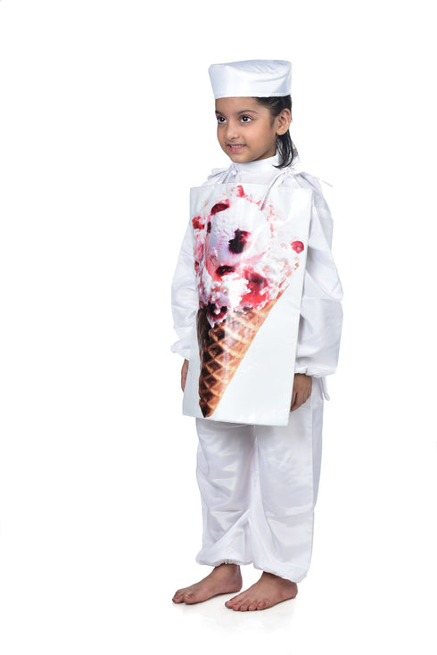 BookMyCostume Ice Cream Cold Sweet Food Kids Fancy Dress Costume
