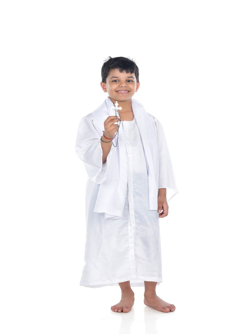 BookMyCostume Christian Church Padri Father Priest Kids Fancy Dress Costume