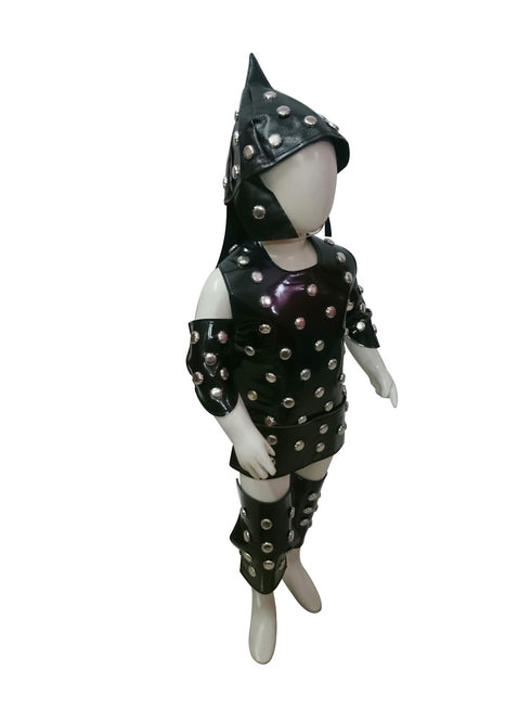 BookMyCostume Traditional Warrior Historical Indian Sainik Kids Fancy Dress Costume