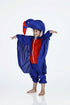 BookMyCostume Peacock Blue Jumpsuit Indian National Bird Kids Fancy Dress Costume