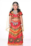 Gujarati Girl with Traditional Jewellery Indian State Kids & Adults Fancy Dress Costume for Girls