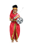 Rani Laxmi Bai Saree with Jewellery Jhansi ki Rani Freedom Fighter Manikarnika Fancy Dress Costume