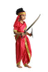 BookMyCostume Rani Laxmi Bai Saree with Jewellery Jhansi Ki Rani Freedom Fighter Manikarnika for Girl Kids and Adult  Fancy Dress Costume