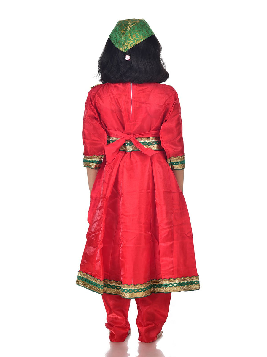 knee length dresses for ladies Muslim Girl Qawwali Costume for Girls Kids and Adult Without Jewellery Rent / 12-14 Years