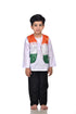 BookMyCostume Patriotic Dance Tricolour Jacket Black Trousers for Boys Kids and Adult Fancy Dress Costume