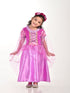 BookMyCostume German Princess Long Hair Fairytale Princess Kids Fancy Dress Costume