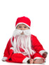 BookMyCostume Santa Claus With Beard Complete Set Christmas Kids & Adults Fancy Dress Costume - Premium