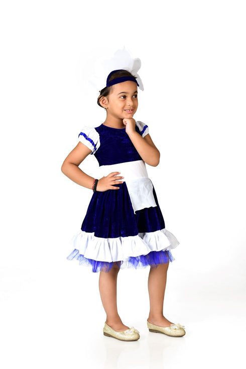 BookMyCosstume Russian Girl Poneva International World Costume for Girl Kids and Adult Fancy Dress Dostume