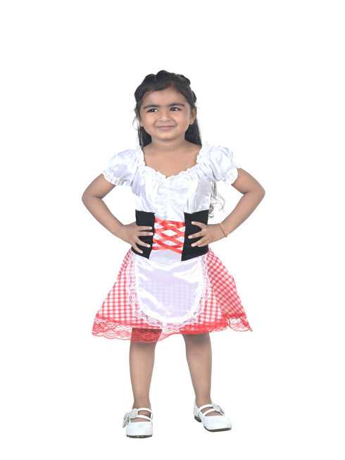 BookMyCostume German/Austrian Girl Dirndl International World Costume for Girls