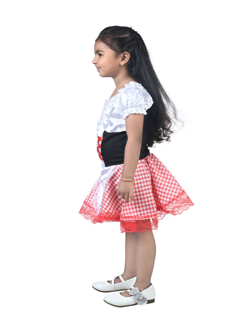BookMyCostume German/Austrian Girl Dirndl International World Costume for Girls